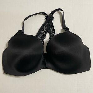 Soma Enbliss Luxe Front Close Lace back Bra size 38D black